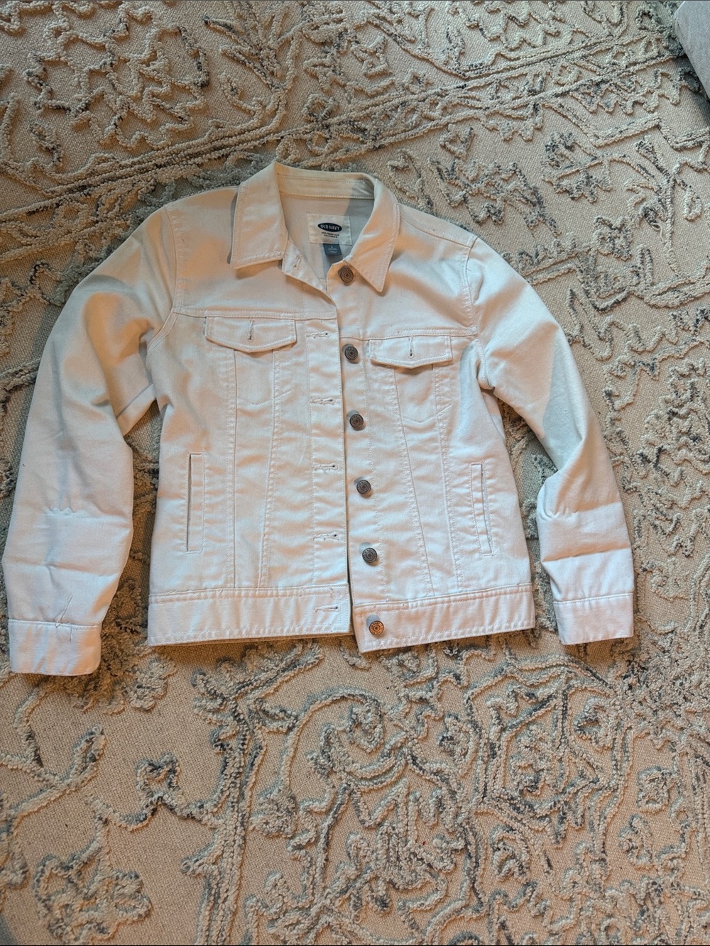 San Francisco GAP white Denim Jacket